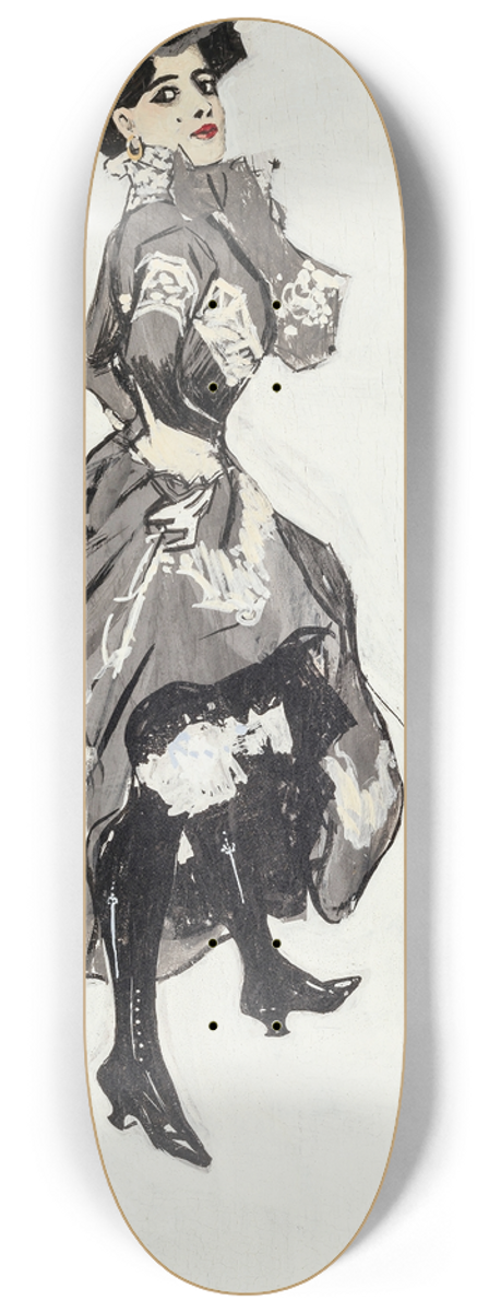 Ferdinand Freiherr von Reznicek - Colombine 8.25 inch art skate deck