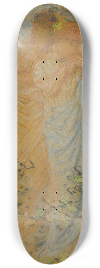 Albert Joseph Moore - Lovers 8.25 inch art skate deck