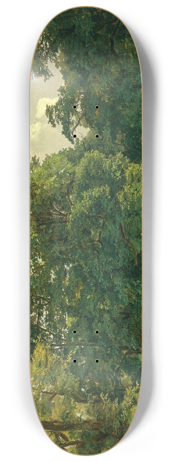 Ferdinand Georg Waldmller - Prater Landscape 8.25 inch art skate deck