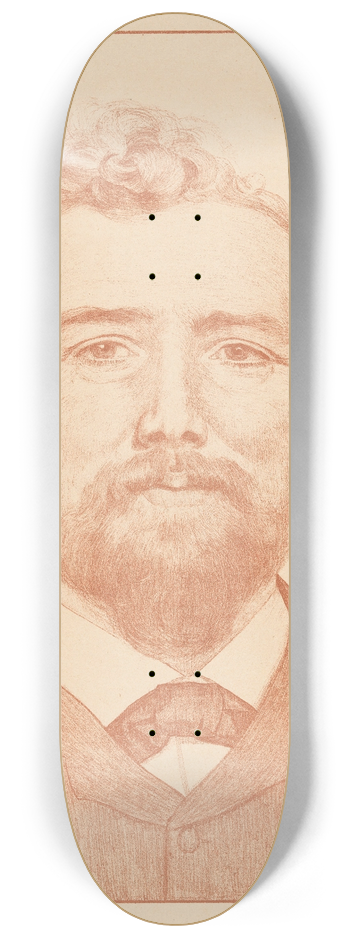 Ferdinand Hart Nibbrig - Portret van Pier Pander 8.25 inch art skate deck