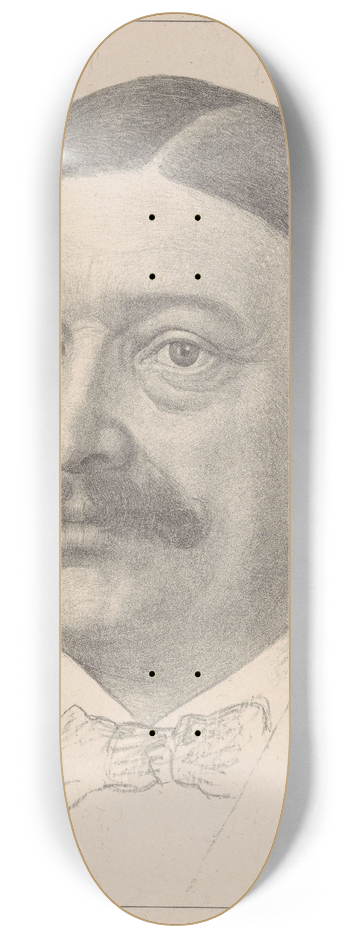 Ferdinand Hart Nibbrig - Portret van Pieter Klazes Pel 8.25 inch art skate deck