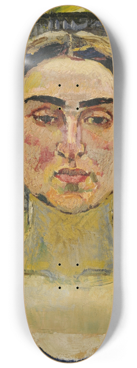 Ferdinand Hodler - Bildnis Letizia Raviola 8.25 inch art skate deck