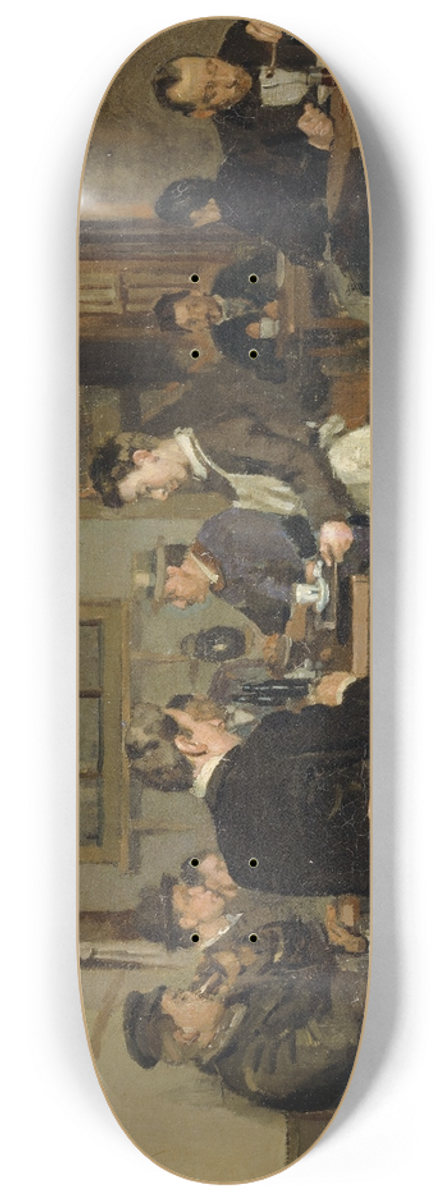 Ferdinand Hodler - Guest House 8.25 inch art skate deck