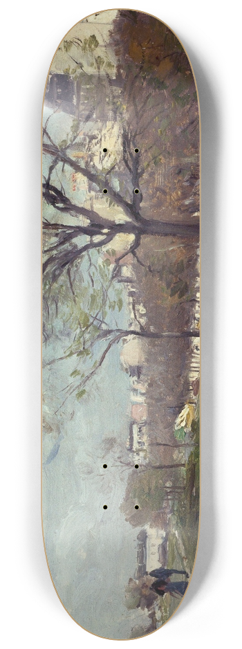 Ferdinand Marks - Les Fortifications, boulevard Gouvion-Saint-Cyr 8.25 inch art skate deck