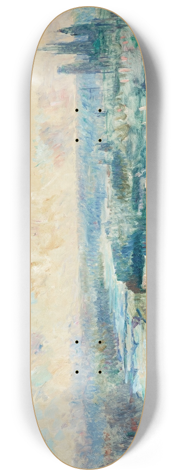 Albert Lebourg - La Seine  Rouen 8.25 inch art skate deck