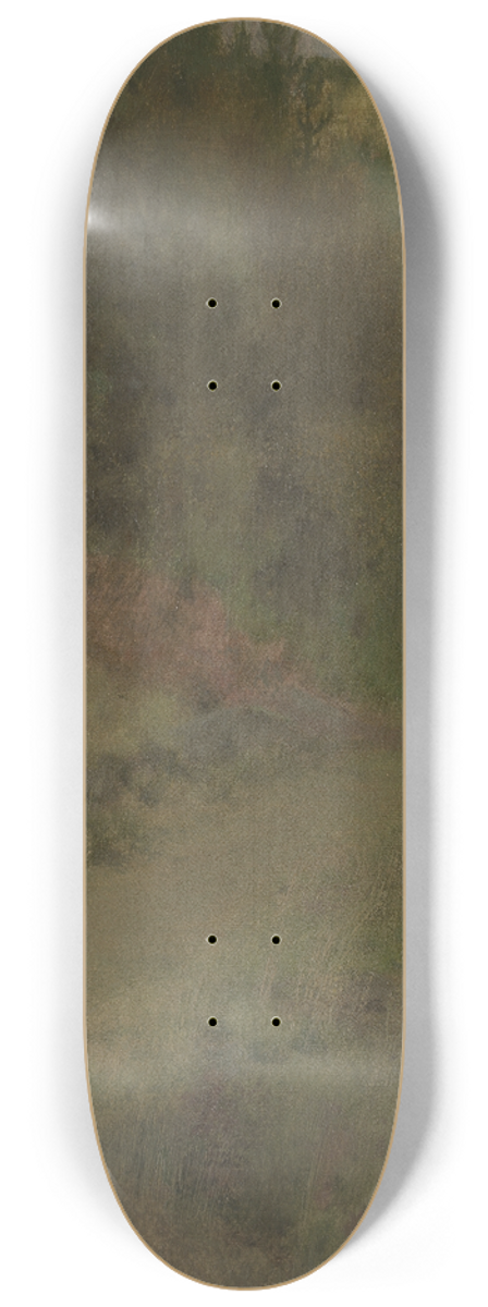 Fernand Khnopff - Landscape in Fosset 8.25 inch art skate deck
