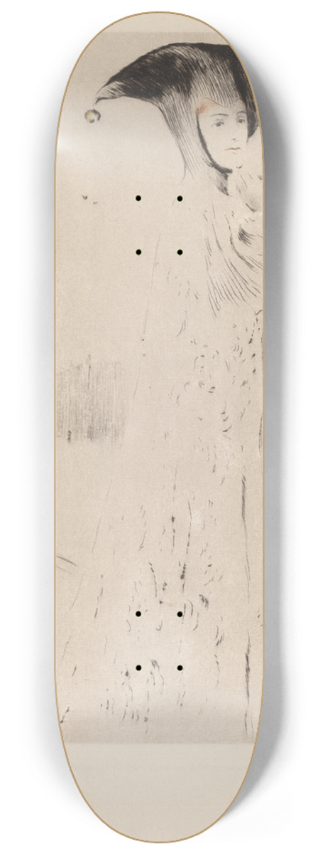 Fernand Khnopff - The Bells 8.25 inch art skate deck