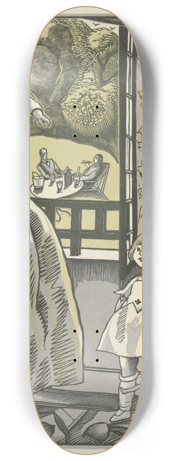 Fernand Simon - La jeune mre 8.25 inch art skate deck