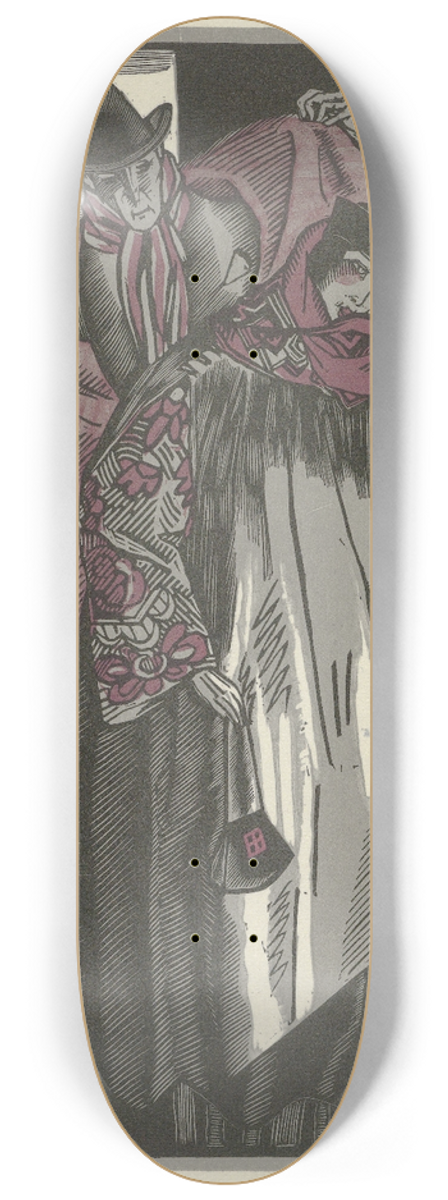 Fernand Simon - Lcran 8.25 inch art skate deck