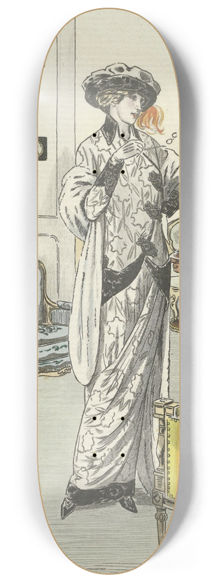 Fernand Simon - Tailleur de Velours 8.25 inch art skate deck