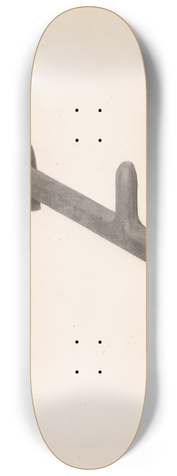 Filippo Porreca - Andiron (one of pair) 8.25 inch art skate deck