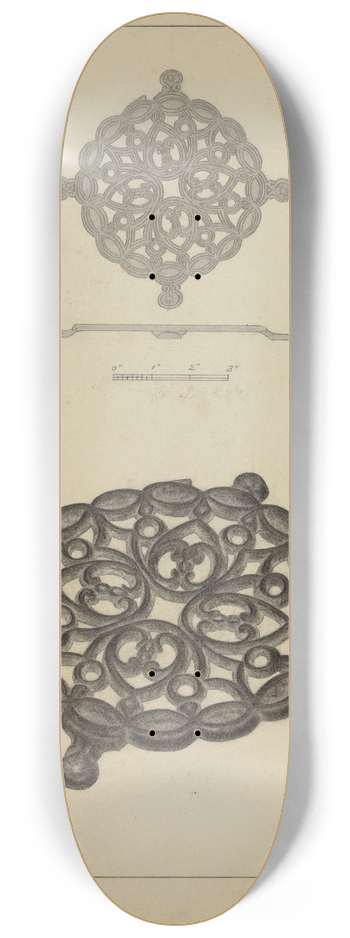 Filippo Porreca - Trivet 8.25 inch art skate deck