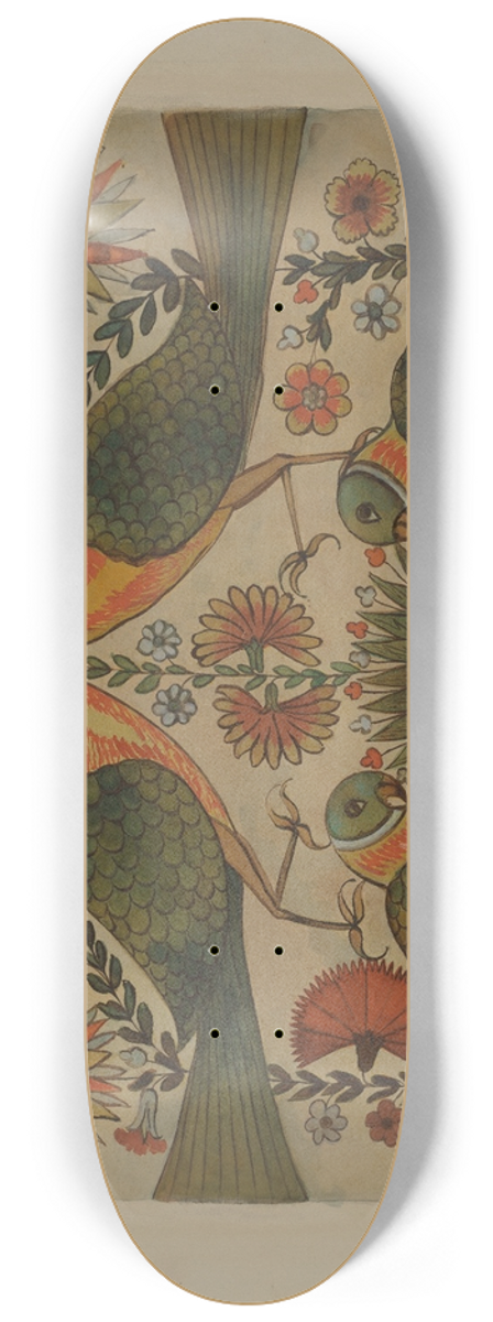 Albert Levone - Watercolor Design 8.25 inch art skate deck