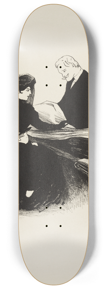 Flix Vallotton - The Latest Fashion 8.25 inch art skate deck