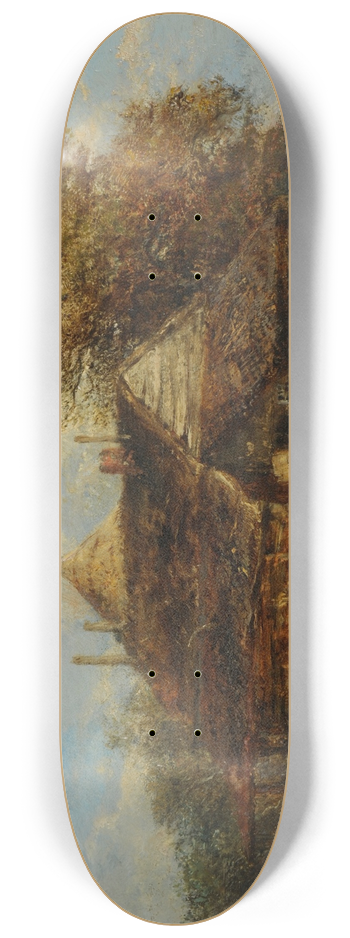 Flix Ziem - La Chaumire 8.25 inch art skate deck