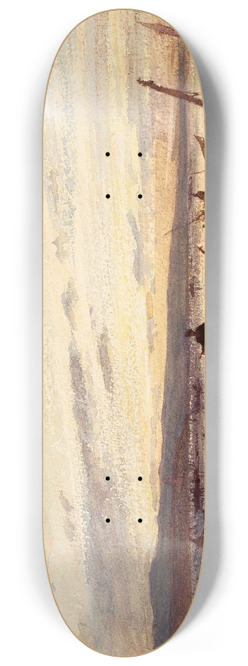 Flix Ziem - Les Pcheurs De Martigues 8.25 inch art skate deck