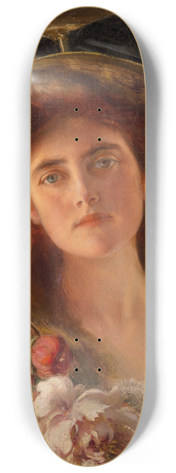 Albert Lynch - The Summer Porch 8.25 inch art skate deck