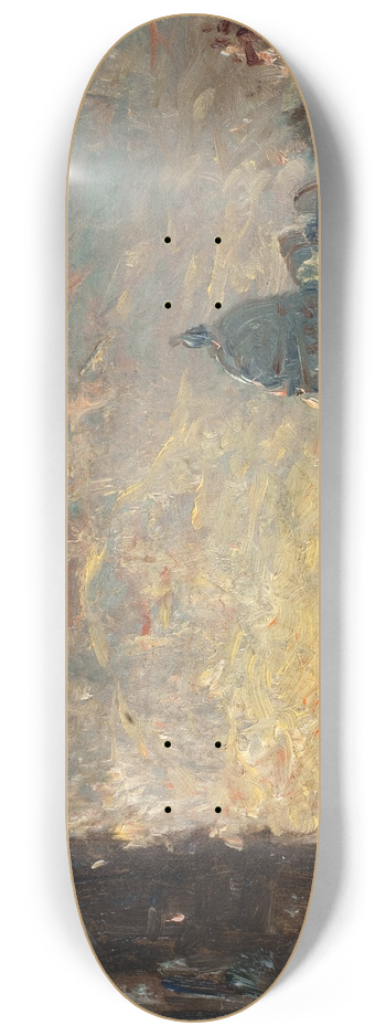 Flix Ziem - Venise Au Coucher Du Soleil 8.25 inch art skate deck