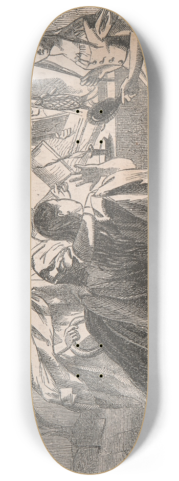 Florence Claxton - The Third Volume 8.25 inch art skate deck