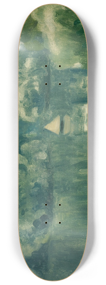 Albert Marquet - La Petite Voile Poissy 8.25 inch art skate deck