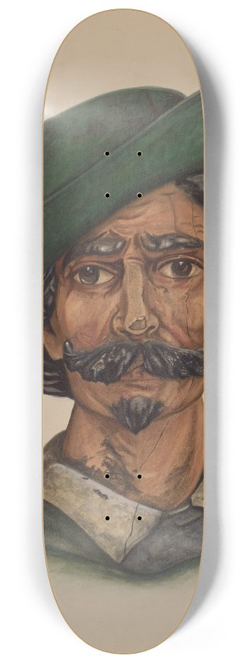 Florian Rokita - Cigar Store Figure 8.25 inch art skate deck