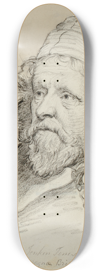 Follower of Anthony van Dyck - Inigo Jones 8.25 inch art skate deck