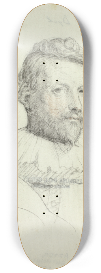Follower of Anthony van Dyck - Theodoor van Loon 8.25 inch art skate deck