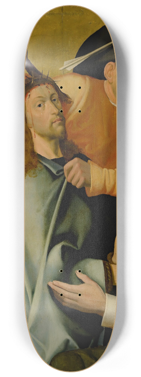 Follower of Hieronymus Bosch - The Mocking Of Christ 8.25 inch art skate deck