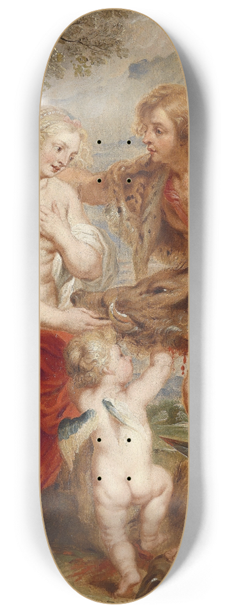 Follower of Peter Paul Rubens - Meleager And Atalante 8.25 inch art skate deck