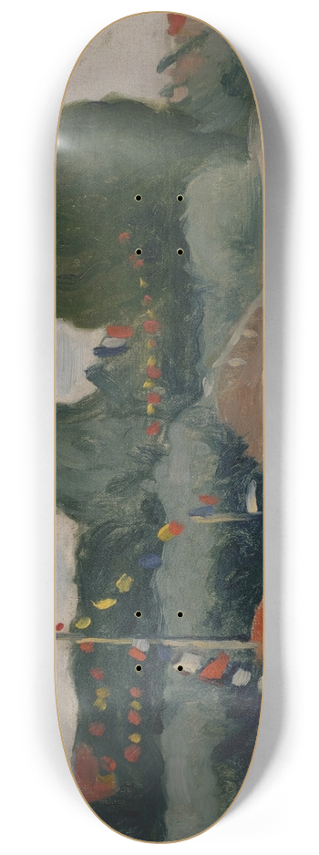 Albert Marquet - Poissy, bateau pavois 8.25 inch art skate deck