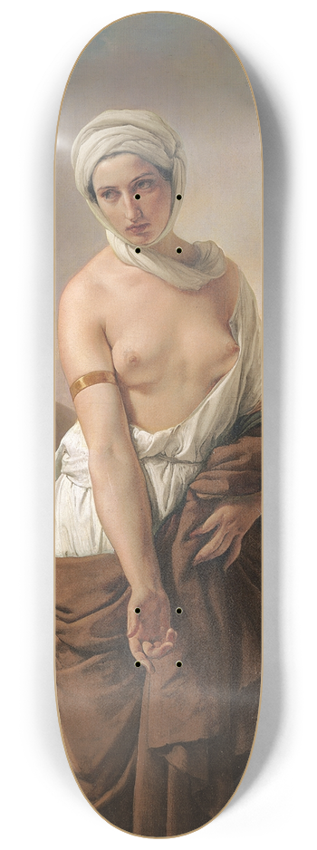 Francesco Hayez - Ruth 8.25 inch art skate deck