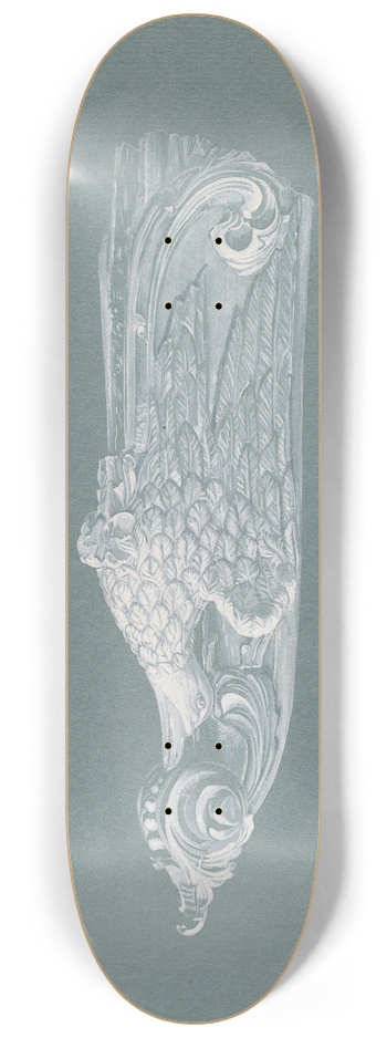 Frances Cohen - Figurehead  Eagle 8.25 inch art skate deck