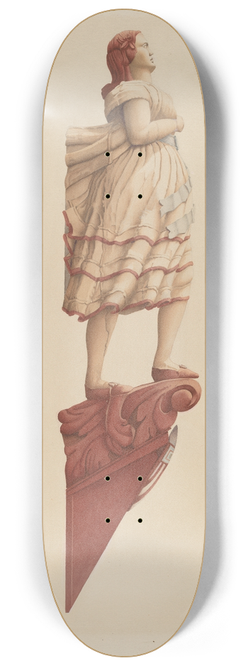 Frances Cohen - Figurehead from Union 8.25 inch art skate deck