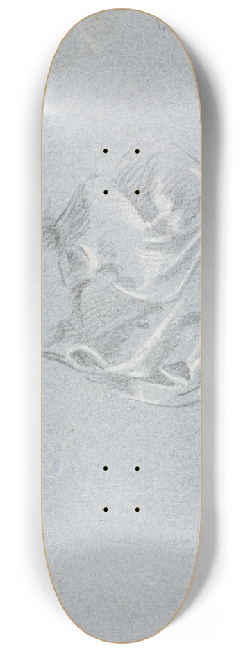 Francesco Lorenzi - Drapery study 8.25 inch art skate deck