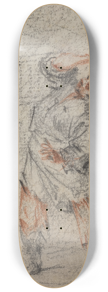 Francesco Montelatici - Dream of a Man Fleeing 8.25 inch art skate deck