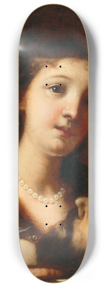 Francesco Rosa - Salome with the head of Saint John the Baptist 8.25 inch art skate deck