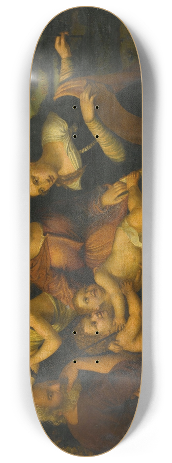 Francesco Torbido - Holy Family with Saint Catherine 8.25 inch art skate deck