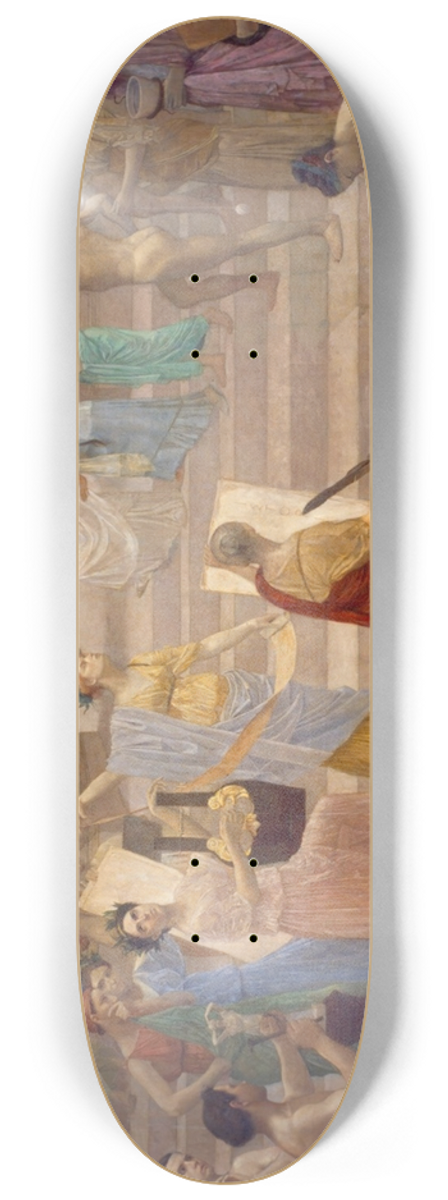 Alberto Fuster - Aphotheosis of Peace 8.25 inch art skate deck