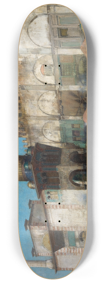 Alberto Pasini - A Mosque 8.25 inch art skate deck