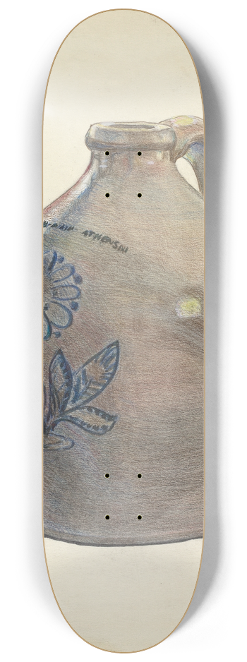 Francis Borelli - Jug 8.25 inch art skate deck