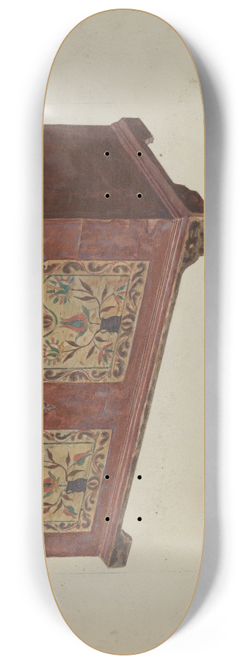 Francis Borelli - Pa. German Dower Chest 8.25 inch art skate deck