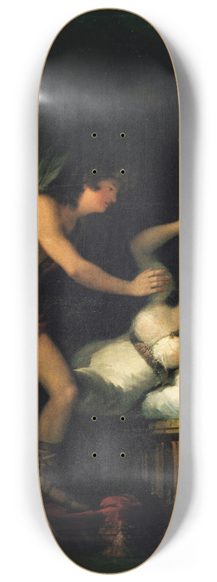 Francisco de Goya - Allegory of Love, Cupid and Psyche 8.25 inch art skate deck
