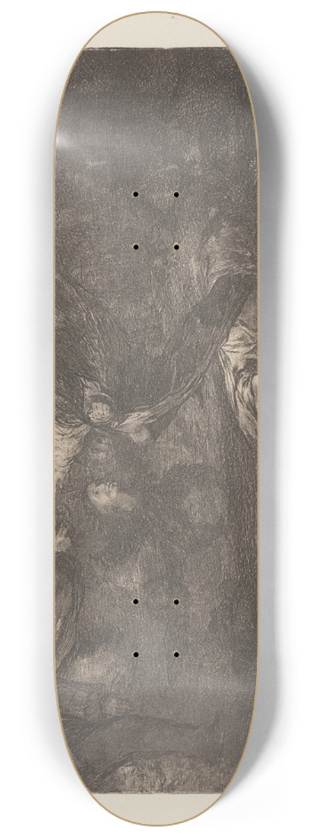 Francisco de Goya - God Creates Them and They Join up Together (Dios los Cria y Ellos Se Juntan) 8.25 inch art skate deck