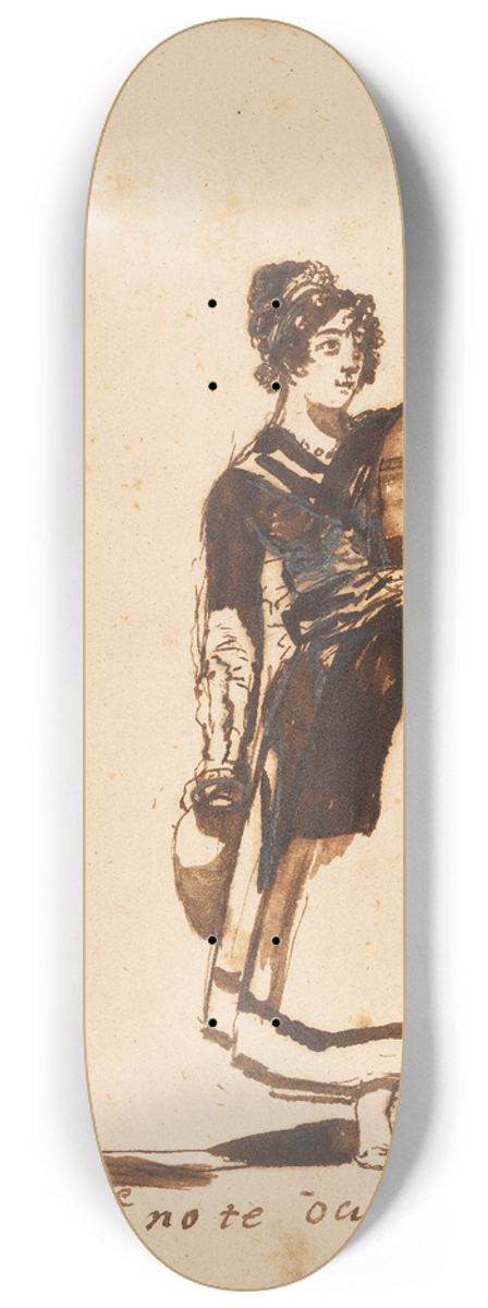 Francisco de Goya - Its a Pity You Dont Have Something Else to Do! 8.25 inch art skate deck