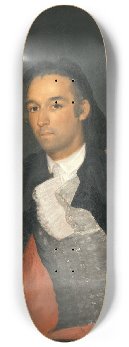 Francisco de Goya - Portrait of the Matador Pedro Romero 8.25 inch art skate deck