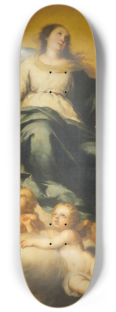 Francisco Meneses Osorio - The Virgin of the Assumption 8.25 inch art skate deck