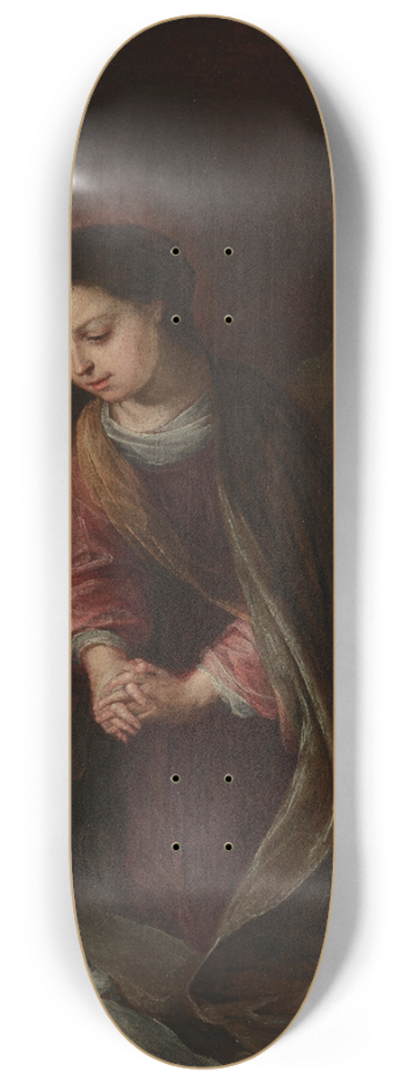 Francisco Meneses Osorio - Virgin of Sorrows 8.25 inch art skate deck