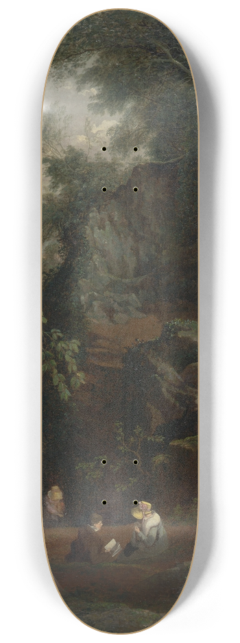 Francis Danby - Landscape near Clifton 8.25 inch art skate deck