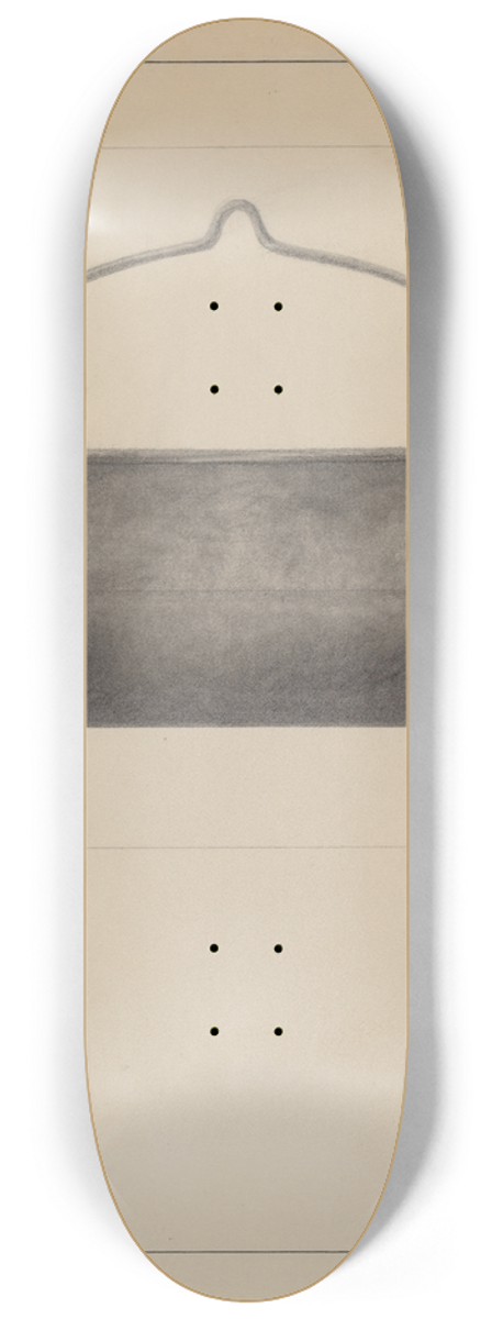 Francis Law Durand - Fireplace Pot 8.25 inch art skate deck