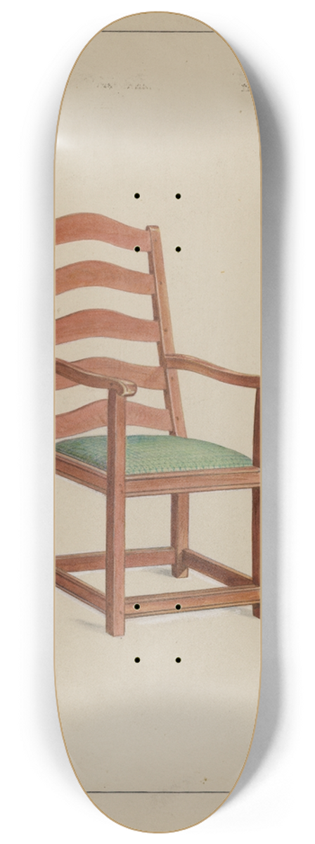 Francis Law Durand - Shaker Chair 8.25 inch art skate deck